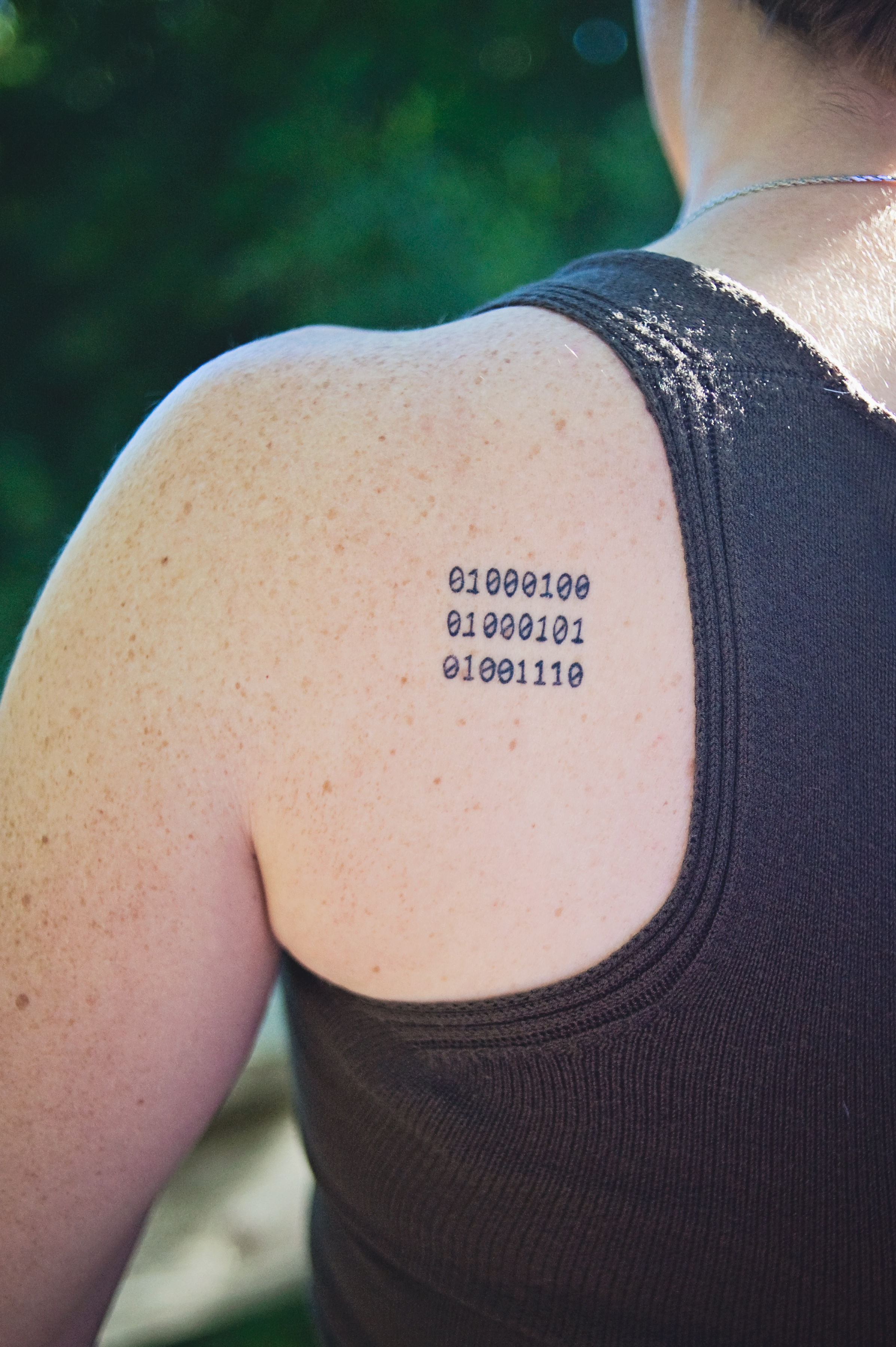 30 Binary Tattoo Designs For Men  Coded Ink Ideas