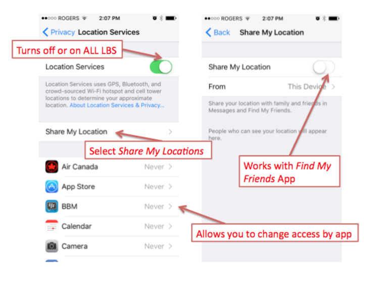 Turn Off Device Tracking and Location on Your Phone BinaryTattoo