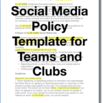 Creating a Social Media Policy For Your Club or Team